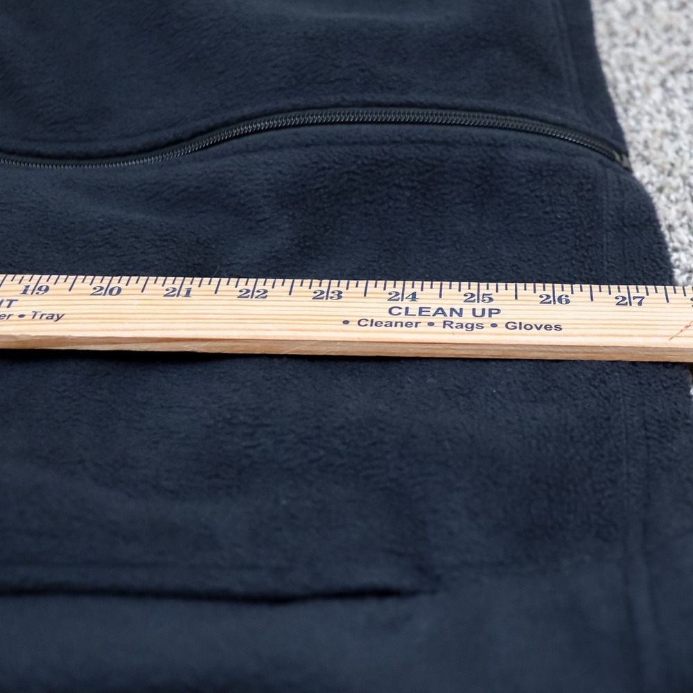 Columbia Fleece Jacket Mens XL Black Full Zip Mock Neck XM6354 Outdoor Soft - Picture 11 of 11